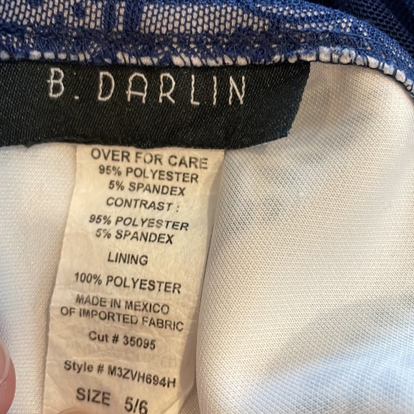 DRESS by B. Darlin size 5/6 - Picture 3 of 3